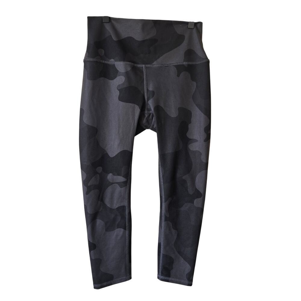 Alo Yoga High-Waist Camo Vapor Leggings Gray Camo Size Small